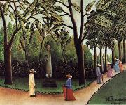 Henri Rousseau View of the Luxembourg,Chopin Monument USA oil painting artist